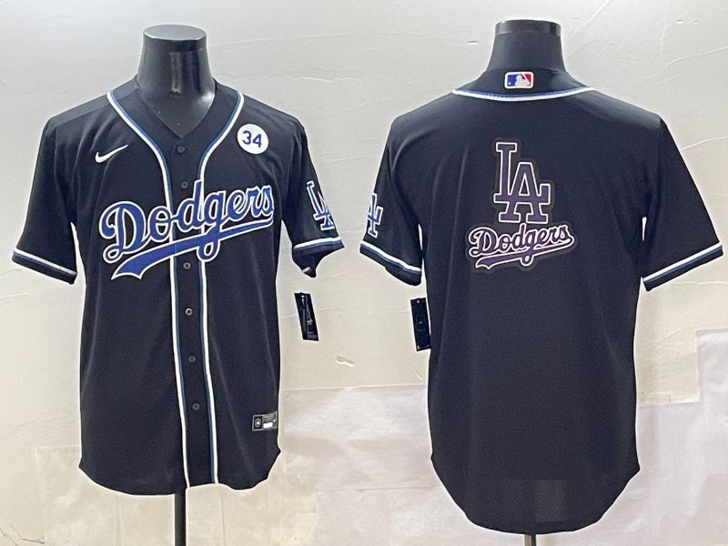 Men 2025 Los Angeles Dodgers Blank Black Three generations Fashion Nike MLB Jersey style 26